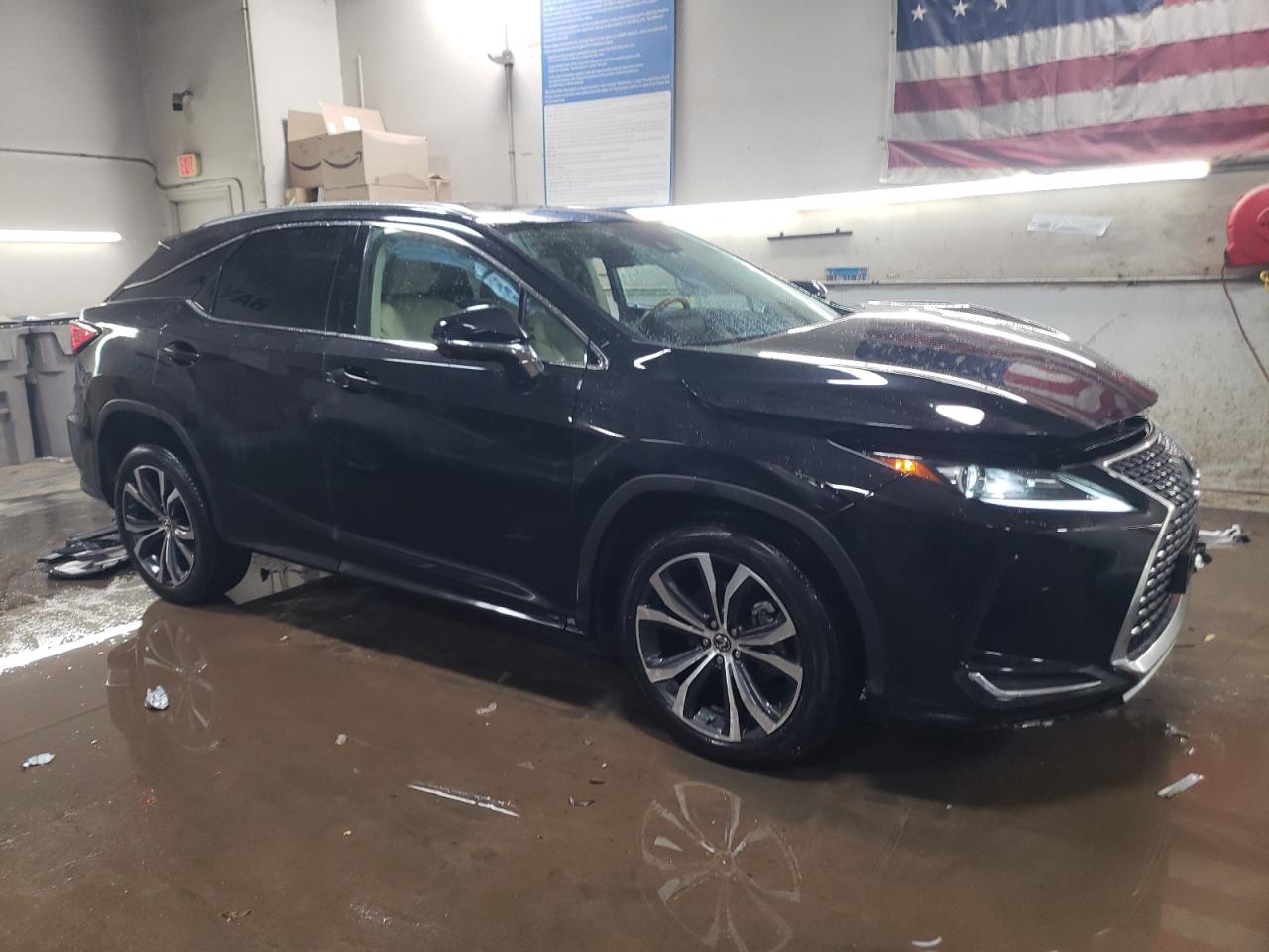 2020 Lexus RX VIN 2T2HZMDA2LC245309 Copart auction photo, front end / side damage thumbnail 4