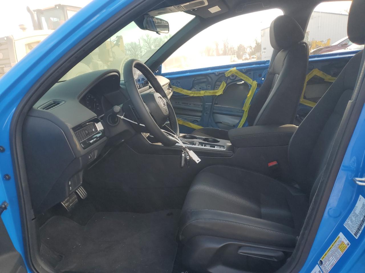 2024 Honda Civic VIN 19XFL2H80RE035858 Copart auction photo, front end / side damage thumbnail 7