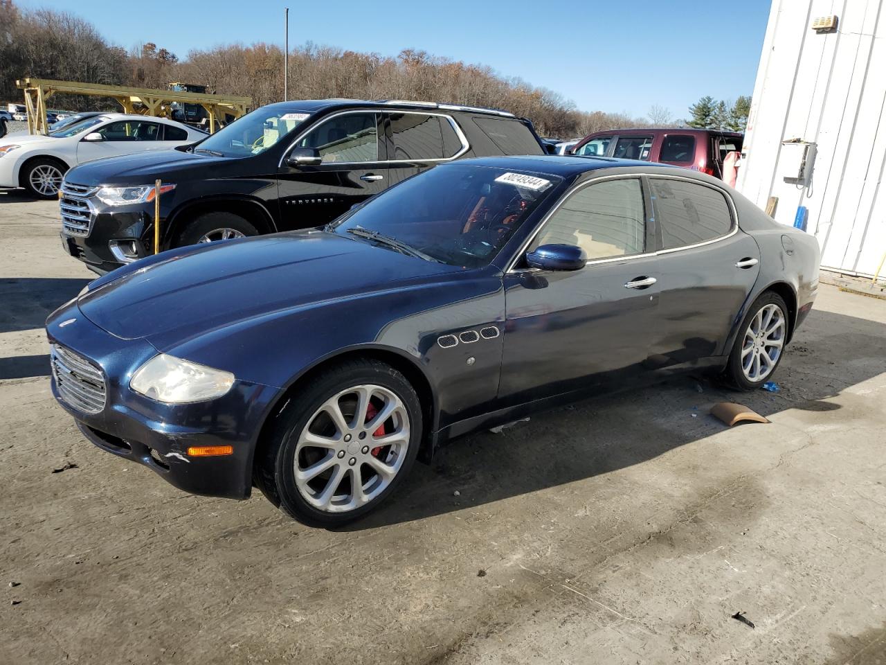2007 Maserati Quattroporte VIN ZAMFE39A770030496