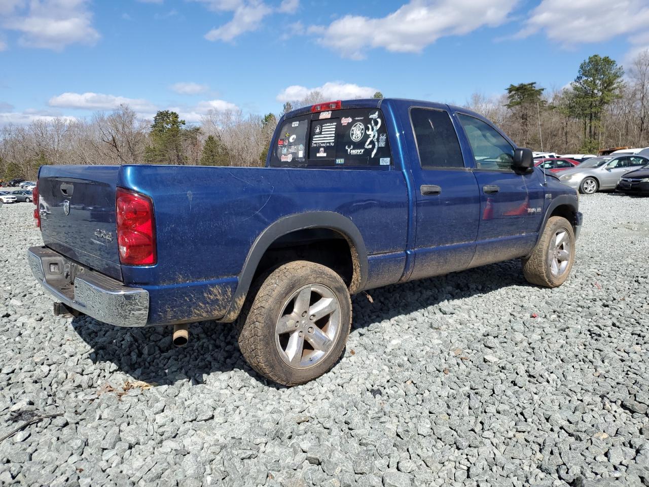 2008 Dodge RAM VIN 1D7HU18208J243824 Copart auction photo, normal wear damage thumbnail 3