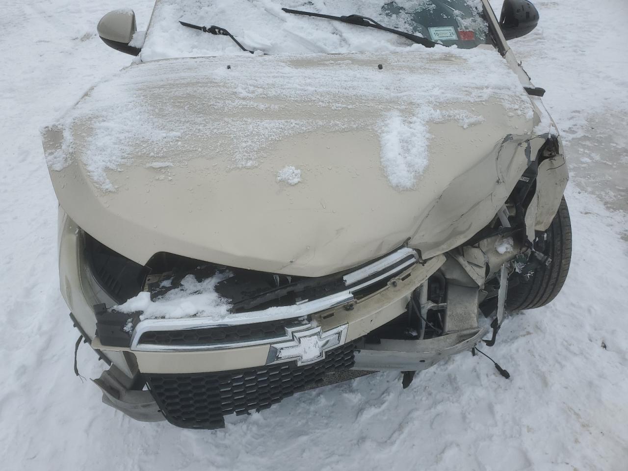 2011 Chevrolet Cruze VIN 1G1PE5S98B7263512 Copart auction photo, all over damage thumbnail 12