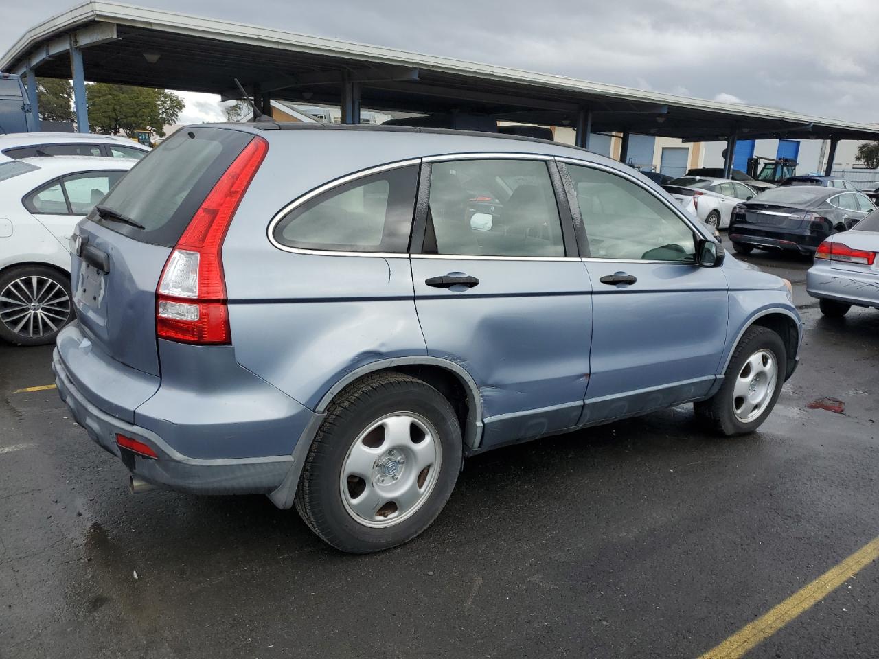 2008 Honda CR-V VIN JHLRE38328C048315 Copart auction photo, mechanical damage thumbnail 3
