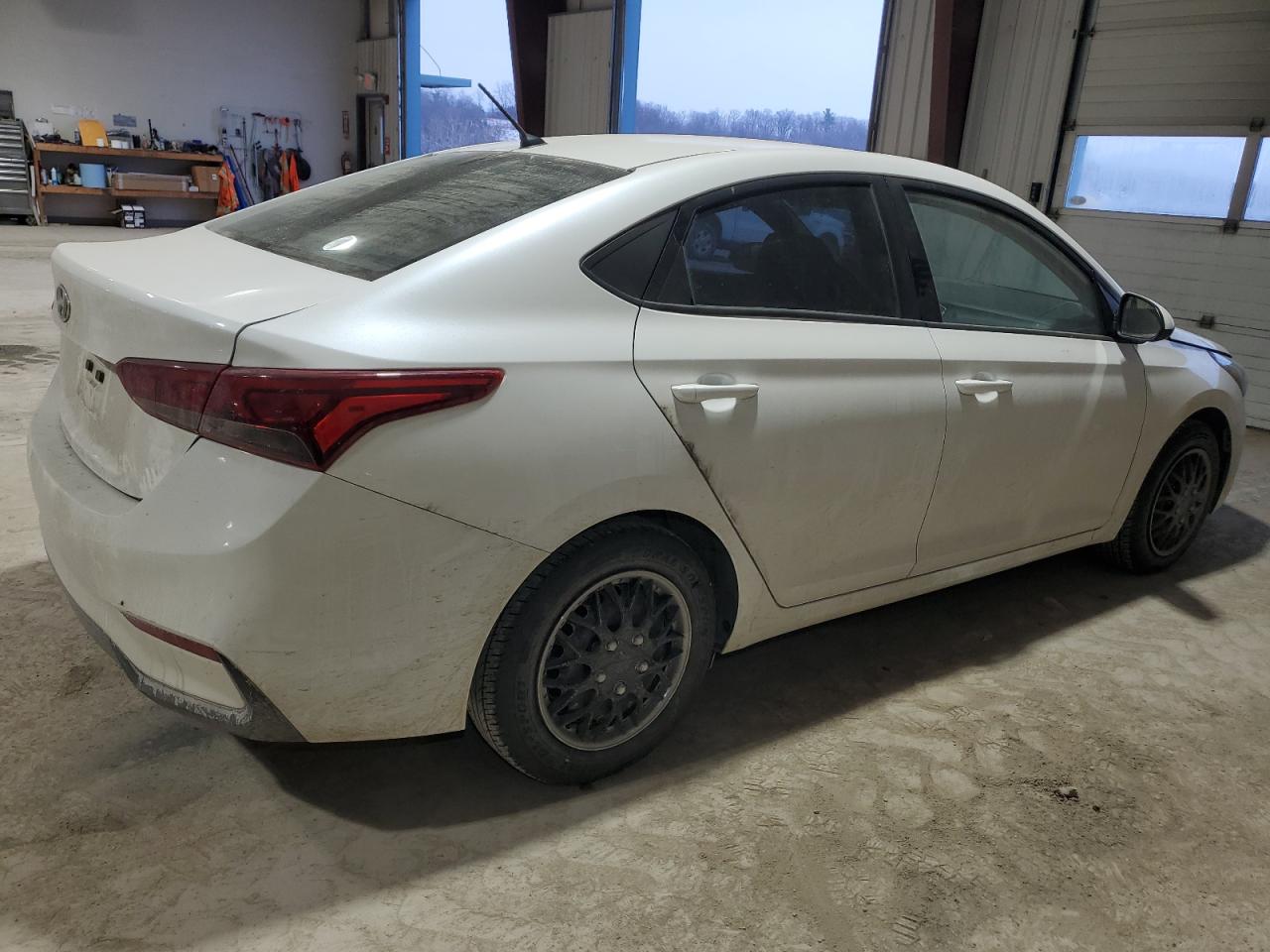 2020 Hyundai Accent VIN 3KPC24A66LE111942 Copart auction photo, front end damage thumbnail 3