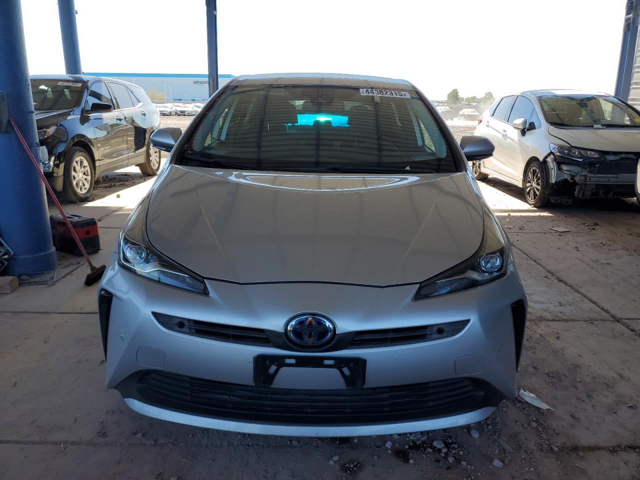 2019 Toyota Prius VIN JTDKARFU3K3069030 Copart auction photo, rear end damage thumbnail 5