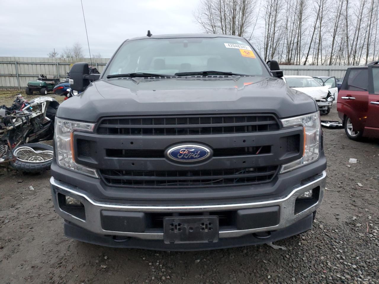 2020 Ford F-150 VIN 1FTEW1P42LKE44685 Copart auction photo, side damage thumbnail 5