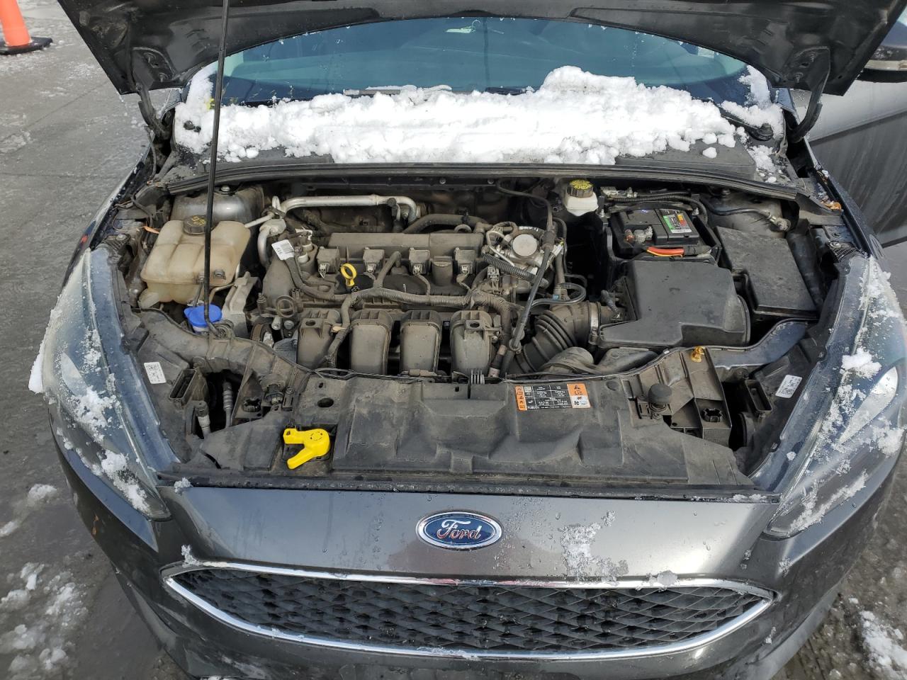 2017 Ford Focus VIN 1FADP3H25HL344301 Copart auction photo, rear end / minor dent/scratches damage thumbnail 11