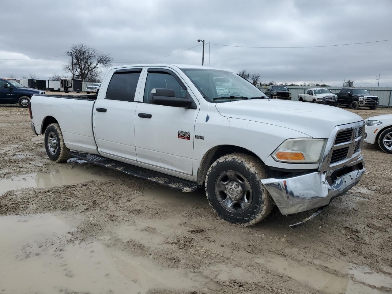 2012 Dodge RAM VIN 3C6TD4HT2CG163506 Copart auction photo, front end damage thumbnail 4