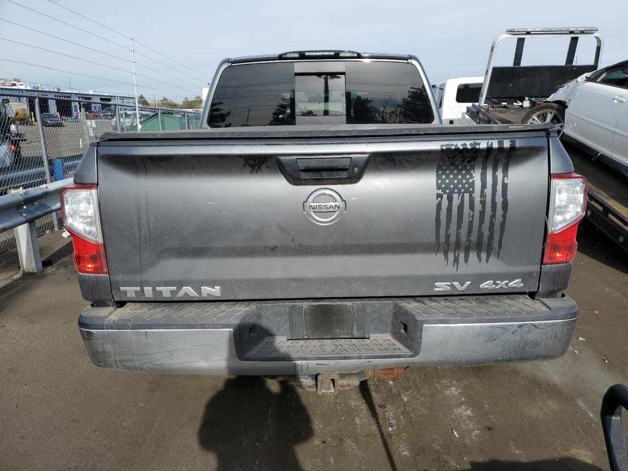 2017 Nissan Titan VIN 1N6AA1EJ9HN518161 Copart auction photo, front end damage thumbnail 6