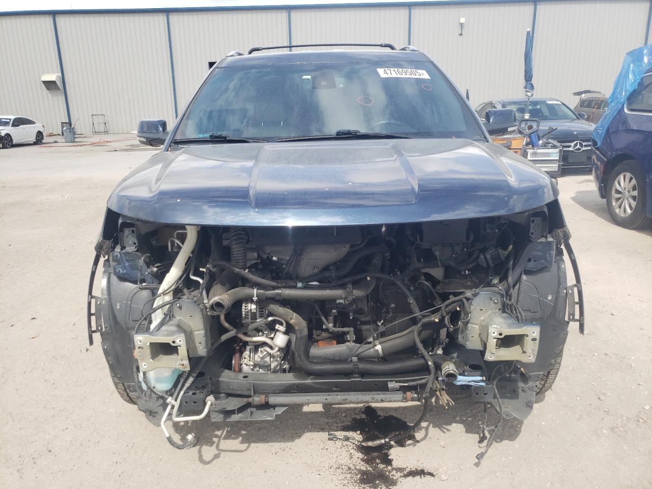 2017 Ford Explorer VIN 1FM5K8FH5HGC70044 Copart auction photo, front end damage thumbnail 5