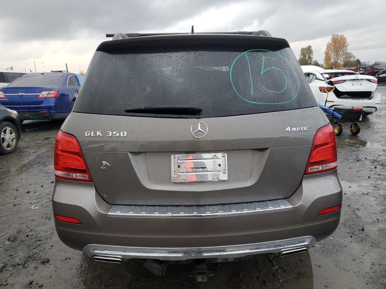 2014 Mercedes-Benz GLK-klasse VIN WDCGG8JB0EG220451 Copart auction photo, front end damage thumbnail 6