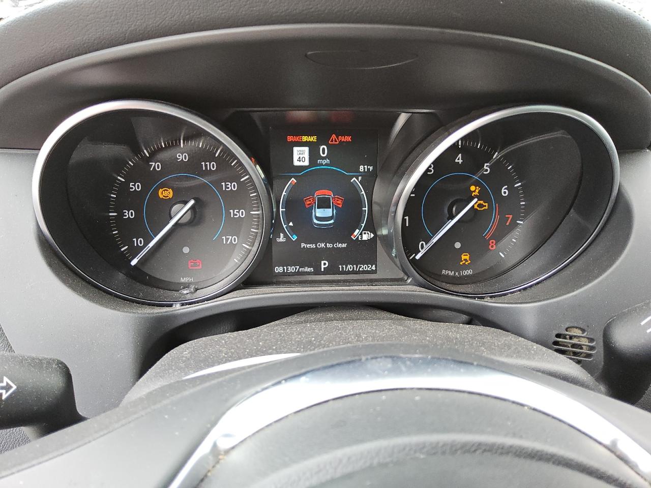 2020 Jaguar F-Pace VIN SADCK2GX1LA637956 Copart auction photo, front end / undercarriage damage thumbnail 9