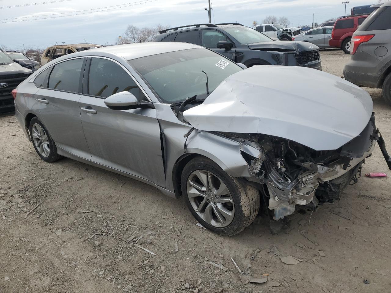 2018 Honda Accord VIN 1HGCV1F1XJA079422 Copart auction photo, front end / mechanical damage thumbnail 4