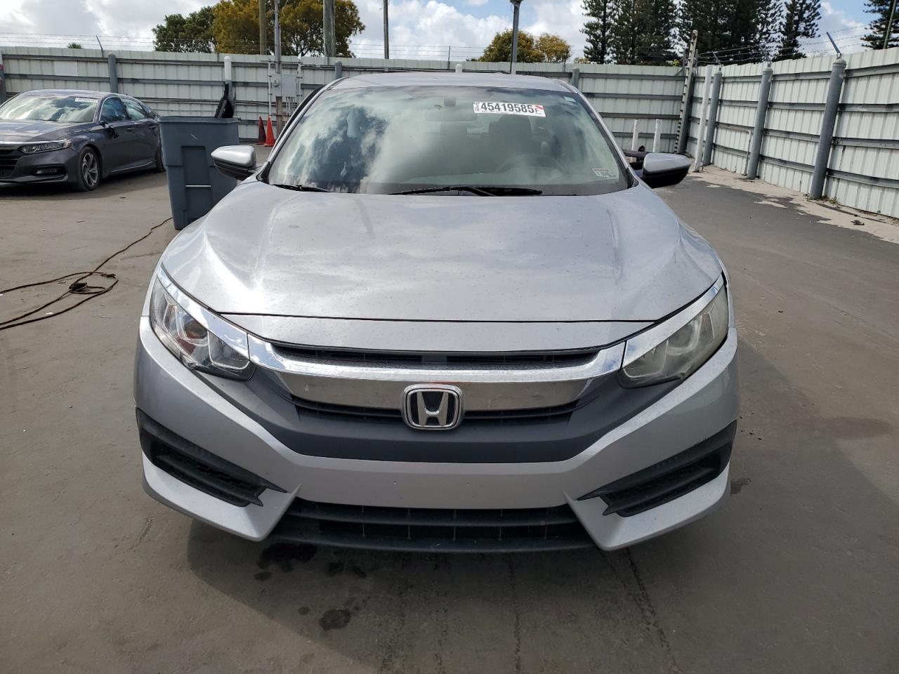 2017 Honda Civic VIN 19XFC2F58HE032715 Copart auction photo, side damage thumbnail 5