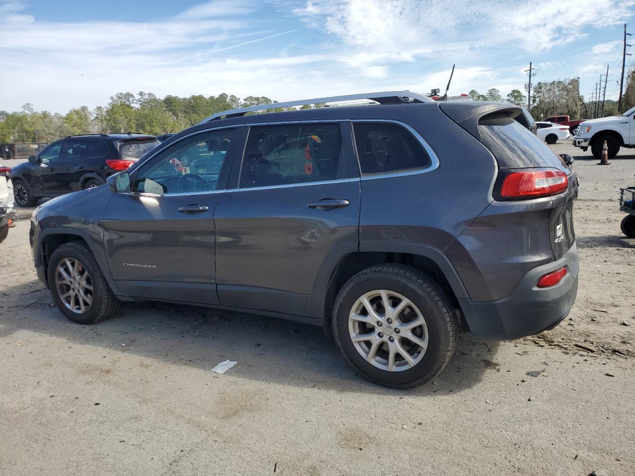 2016 Jeep Grand Cherokee VIN 1C4PJMCBXGW193975 Copart auction photo, front end / side damage thumbnail 2
