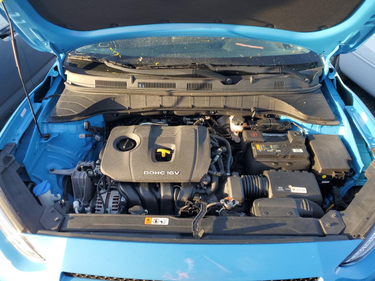 2020 Hyundai Kona VIN KM8K22AA0LU485349 Copart auction photo, water/flood damage thumbnail 12