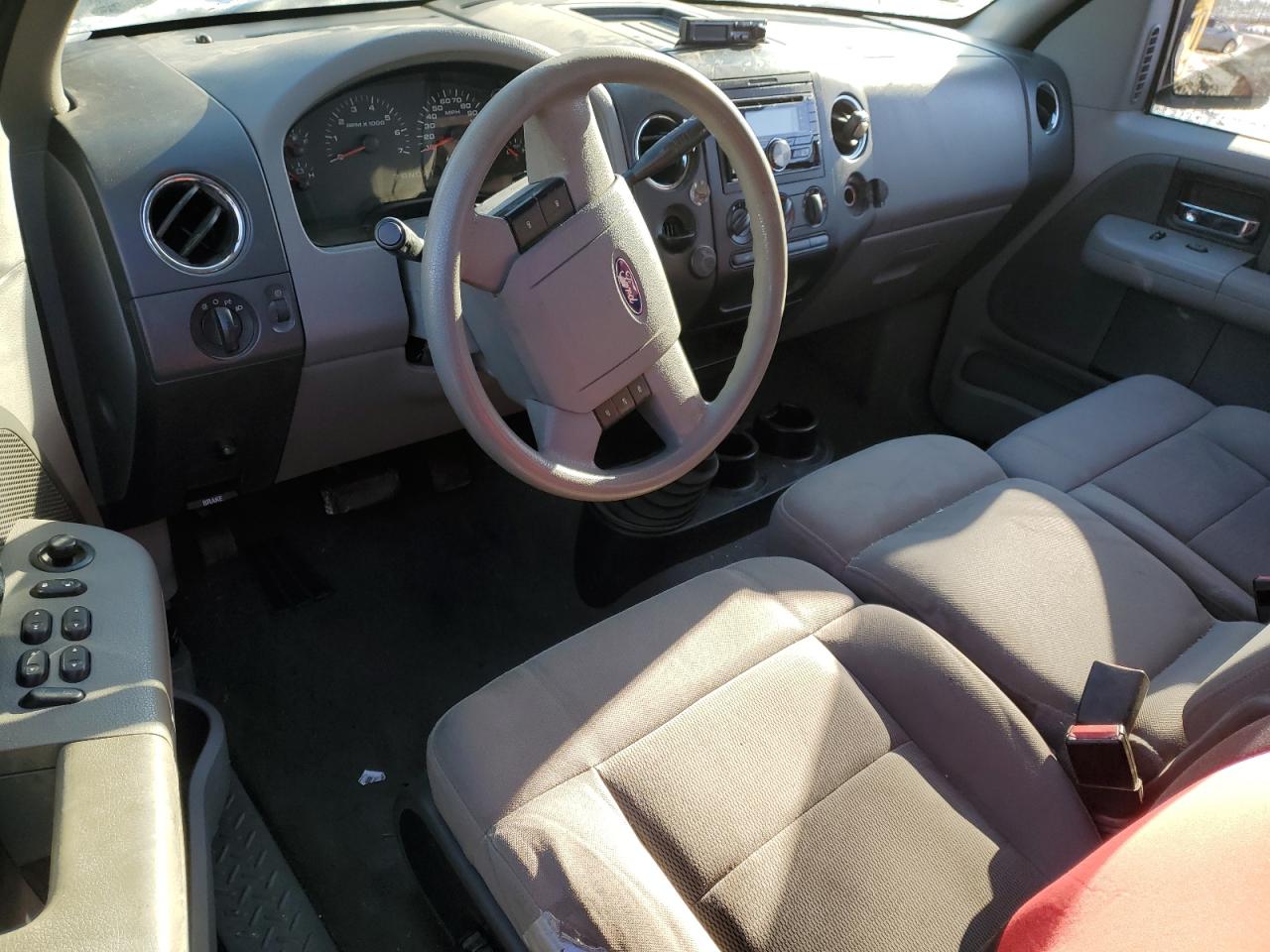 2004 Ford F-150 VIN 1FTRX14W64NB73294 Copart auction photo, side damage thumbnail 8