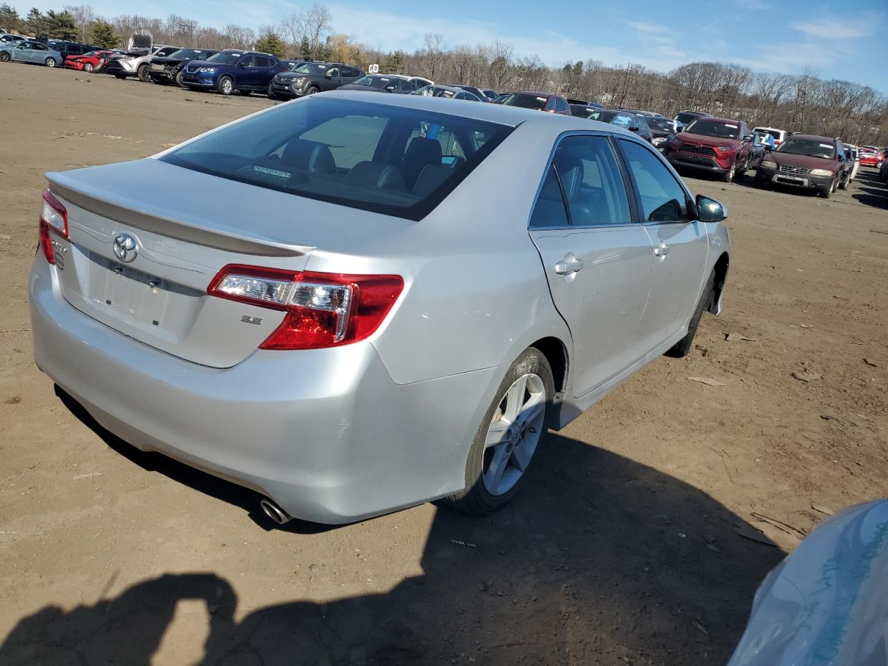 2012 Toyota Camry VIN 4T1BF1FK3CU075774 Copart auction photo, rear end / side damage thumbnail 3