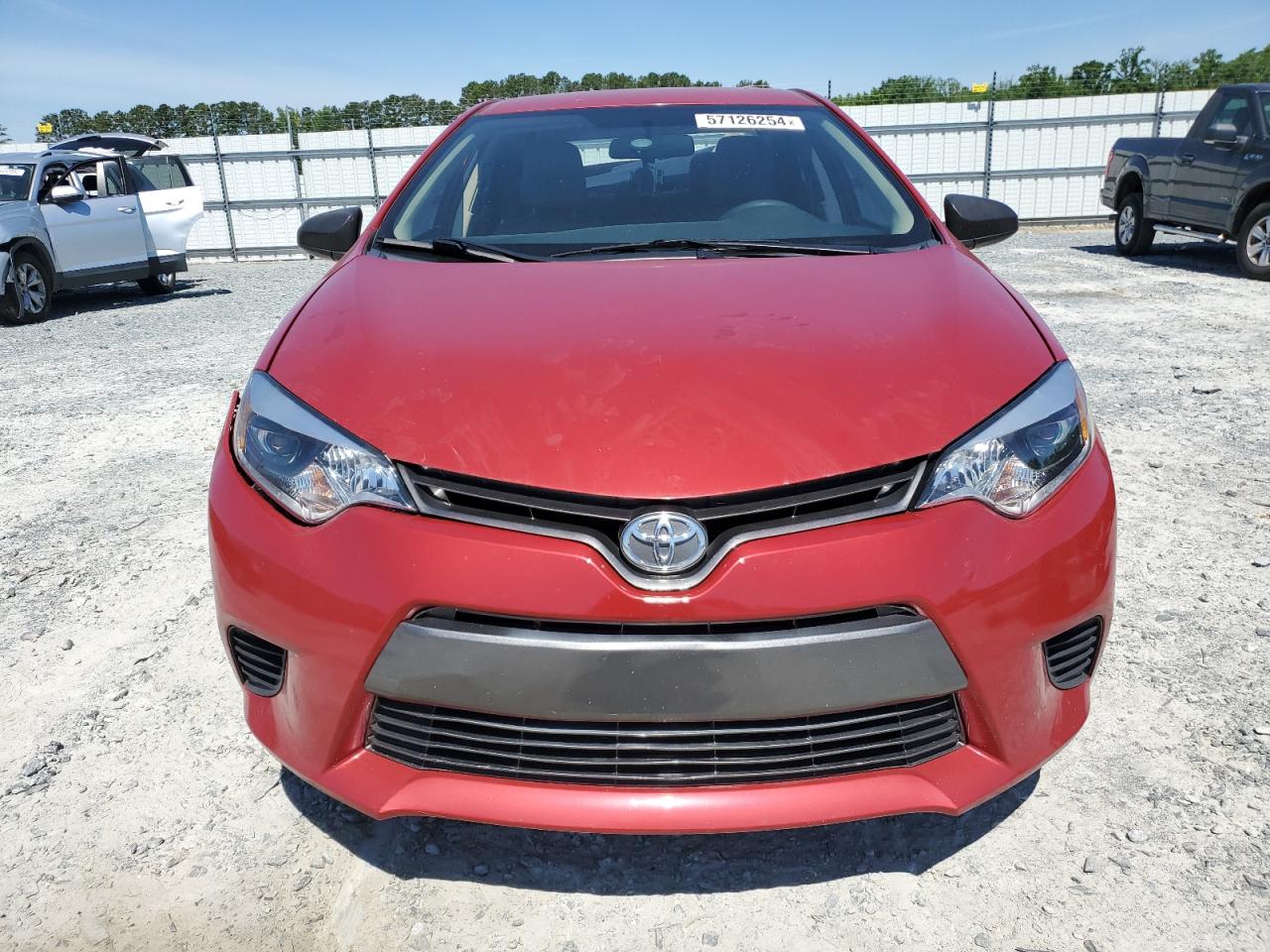 2015 Toyota Corolla VIN 5YFBURHE3FP354644 Copart auction photo, rear end damage thumbnail 5