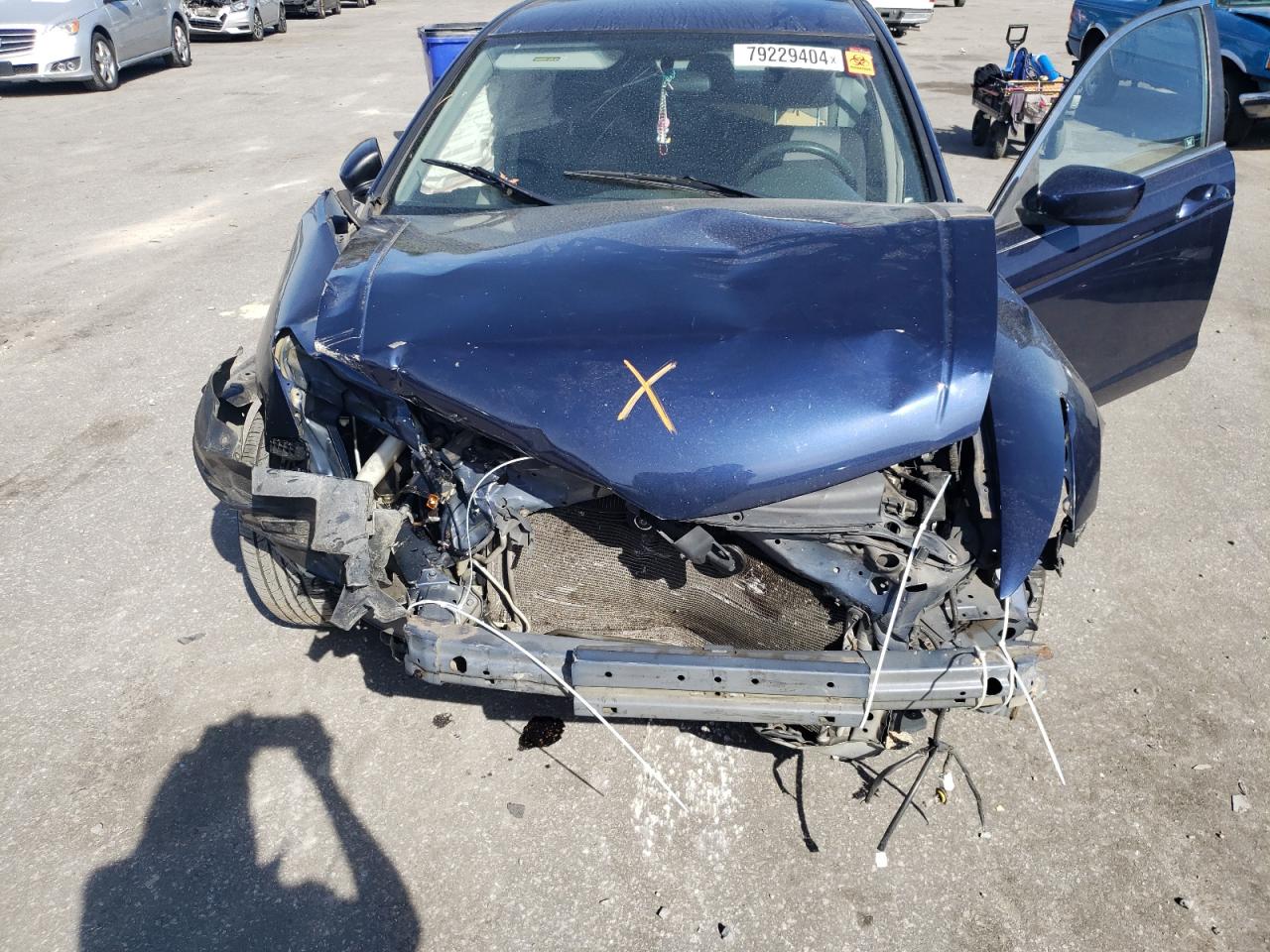 2008 Honda Accord VIN 1HGCP26458A033968 Copart auction photo, all over damage thumbnail 12