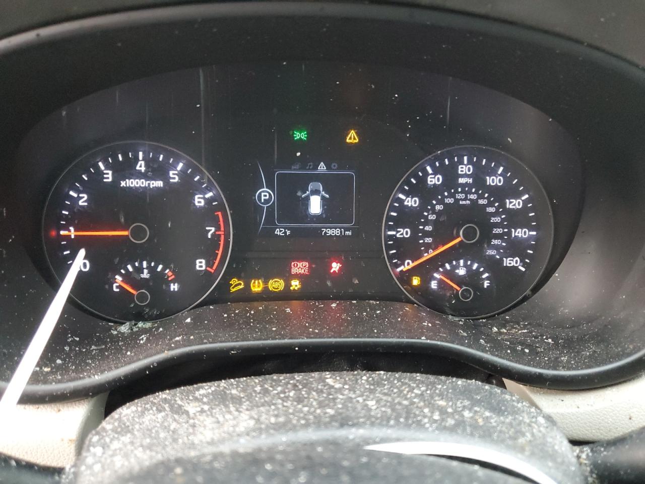 2017 KIA Sportage VIN KNDPM3AC0H7233294 Copart auction photo, rollover damage thumbnail 9