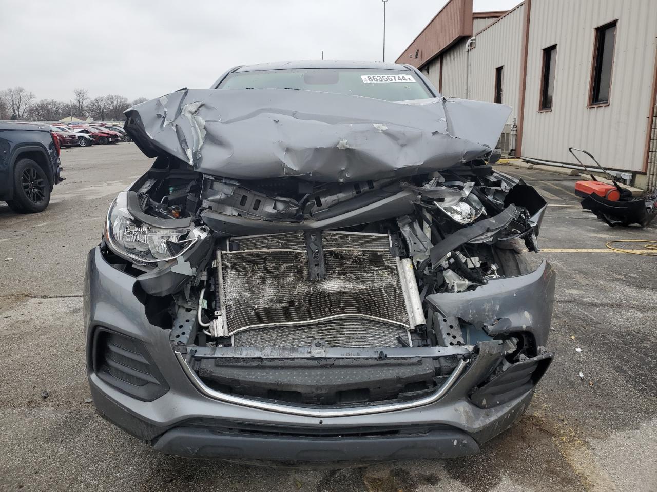 2020 Chevrolet Trax VIN 3GNCJKSB3LL268608 Copart auction photo, all over damage thumbnail 5