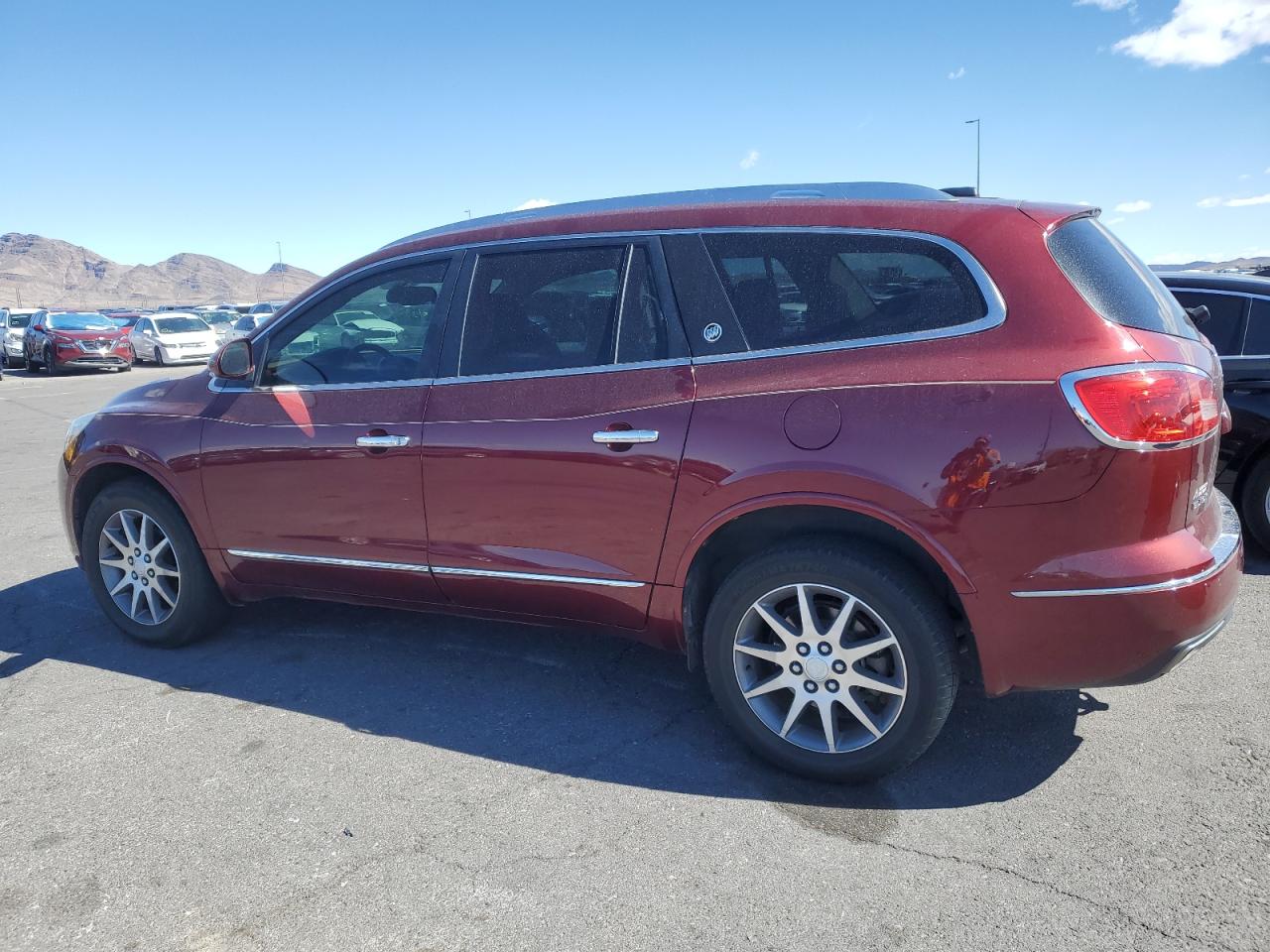 2017 Buick Enclave VIN 5GAKRBKD0HJ160199 Copart auction photo, minor dent/scratches damage thumbnail 2