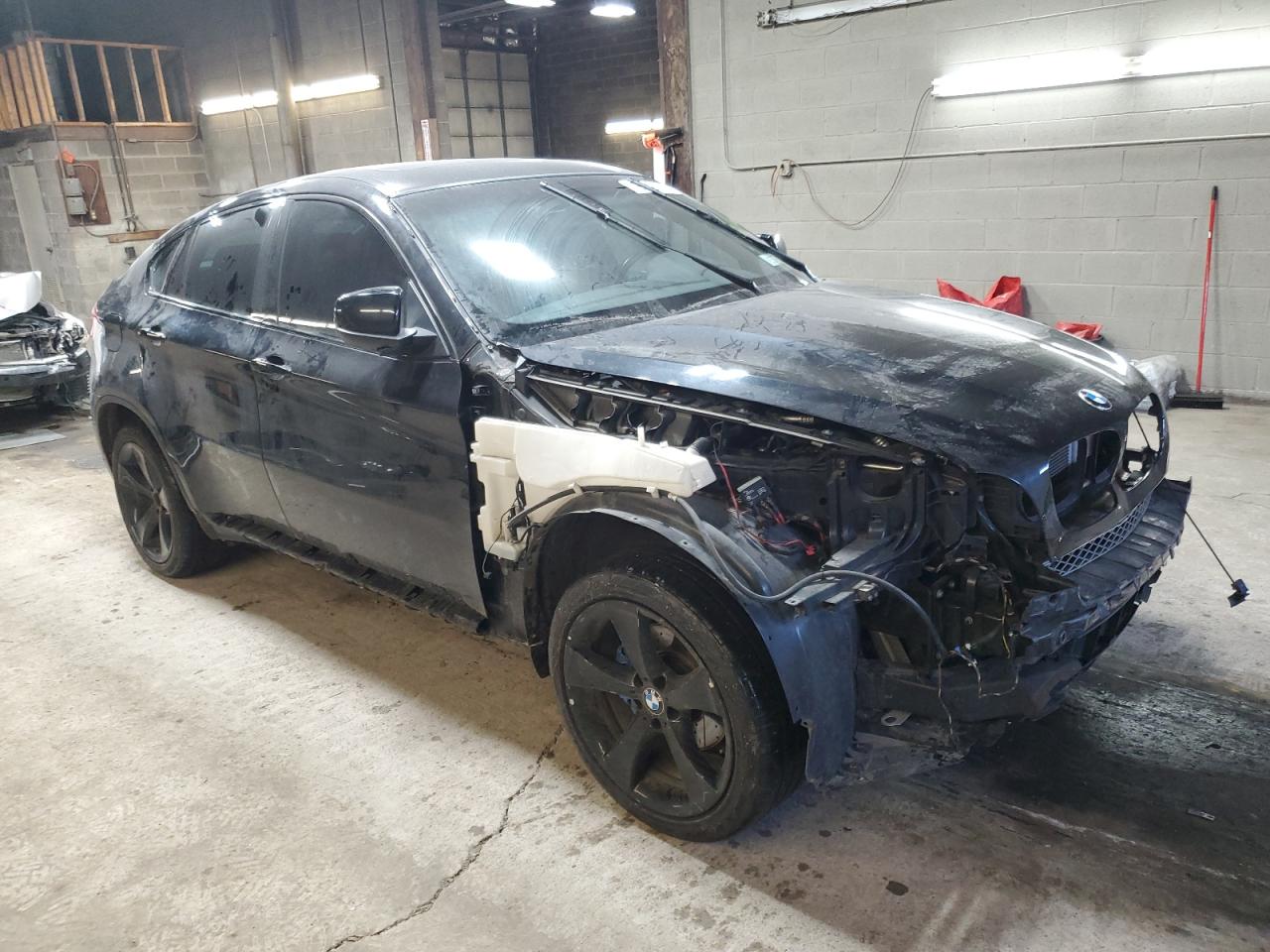 2011 BMW X6 VIN 5UXFG2C5XBLX05803 Copart auction photo, front end damage thumbnail 4