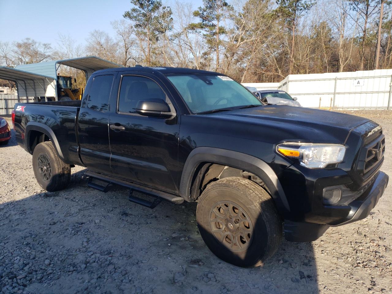 2021 Toyota Tacoma VIN 3TYRX5GN3MT008778 Copart auction photo, rear end damage thumbnail 4