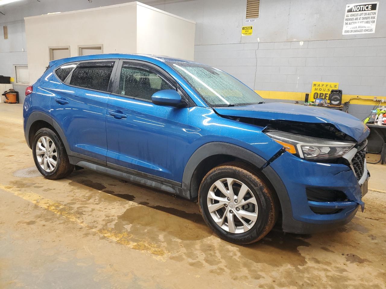 2019 Hyundai Tucson VIN KM8J2CA46KU893624 Copart auction photo, front end damage thumbnail 4