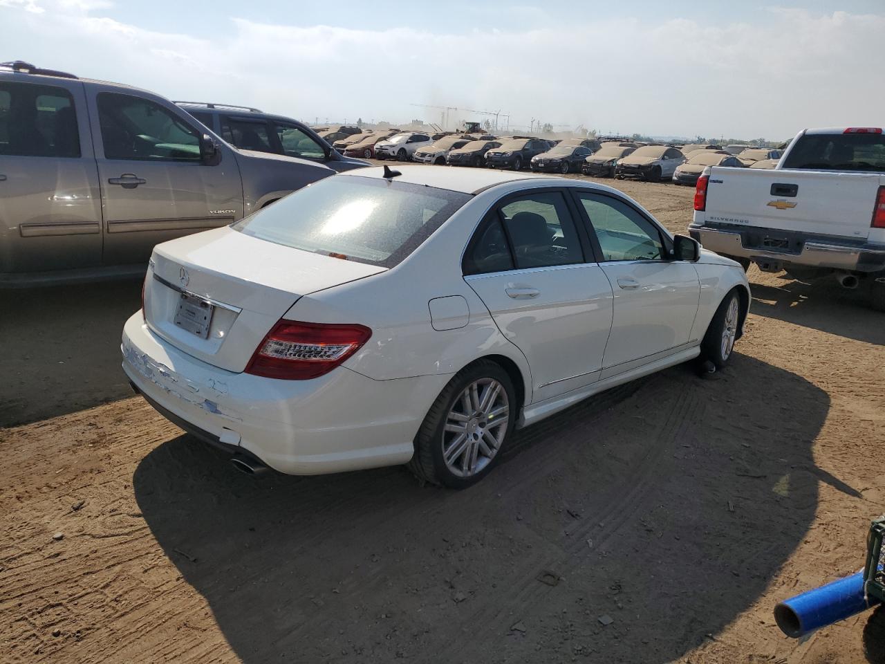 2009 Mercedes-Benz C-klasse VIN WDDGF54X79R072409 Copart auction photo, front end damage thumbnail 3