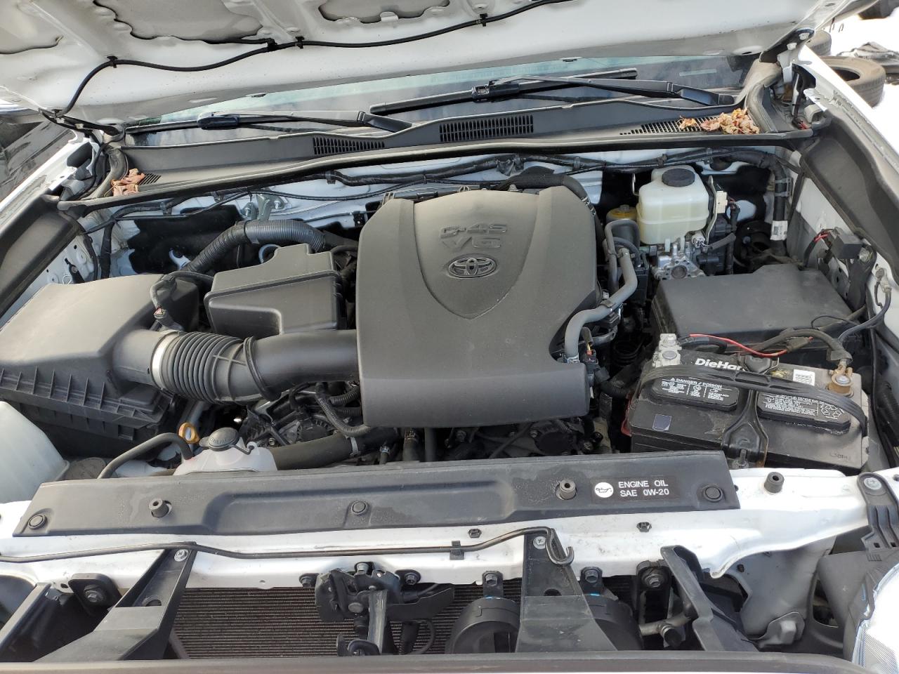 2016 Toyota Tacoma VIN 3TMCZ5AN6GM027365 Copart auction photo, rear end / side damage thumbnail 12