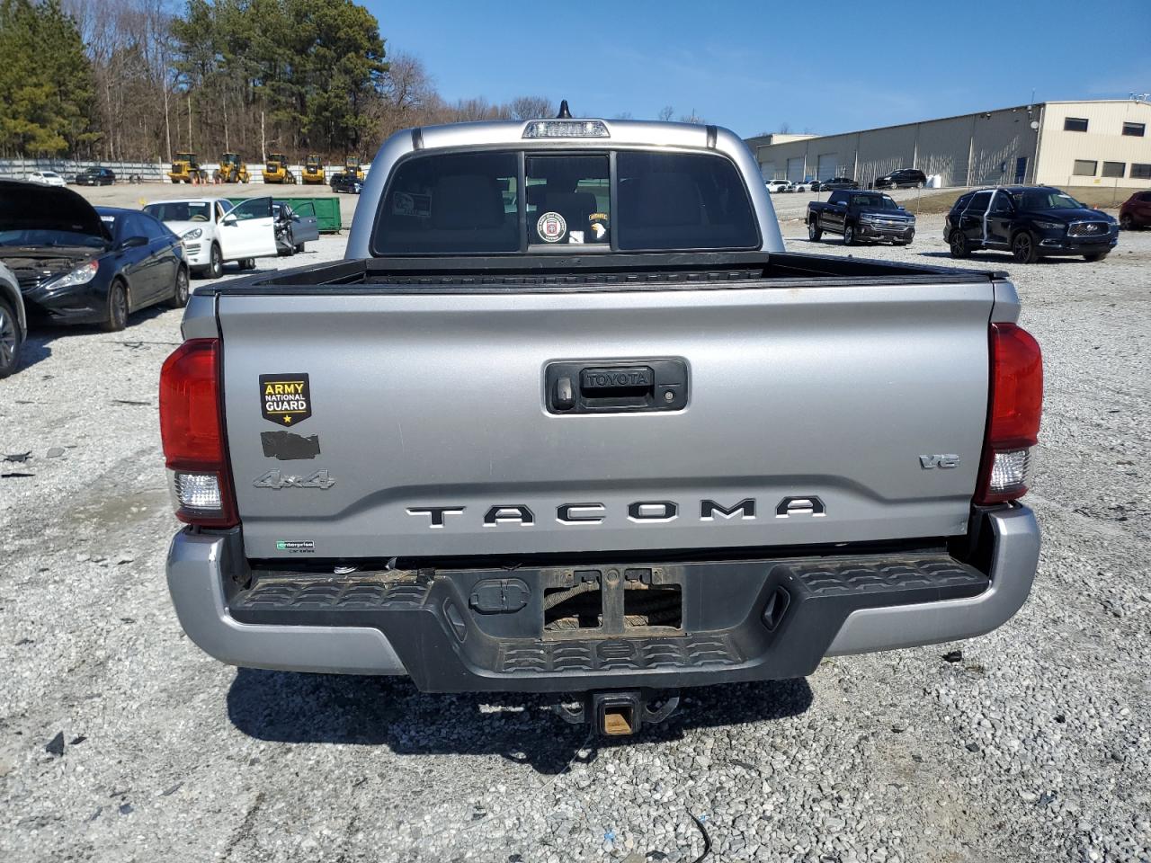 2021 Toyota Tacoma VIN 3TYCZ5AN6MT022568 Copart auction photo, all over damage thumbnail 6