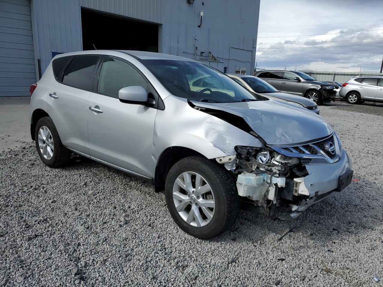 2014 Nissan Murano VIN JN8AZ1MW7EW517450 Copart auction photo, front end damage thumbnail 4