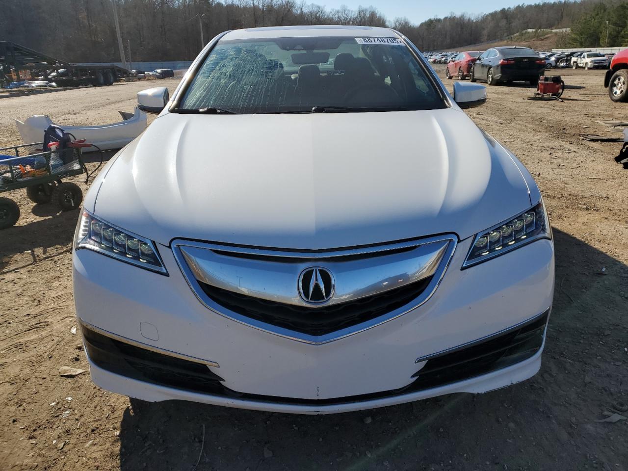 2017 Acura TLX VIN 19UUB1F52HA007303 Copart auction photo, rear end damage thumbnail 5