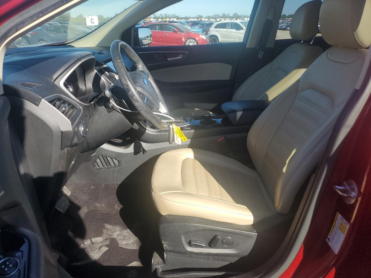 2017 Ford Edge VIN 2FMPK3J9XHBB54812 Copart auction photo, front end damage thumbnail 7