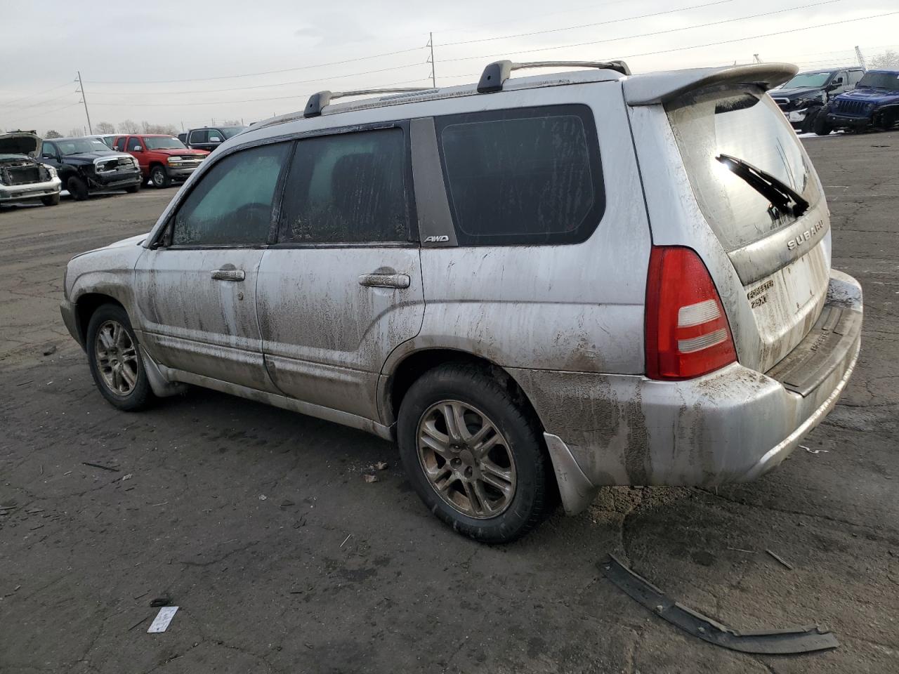 2004 Subaru Forester VIN JF1SG69644H722910 Copart auction photo, mechanical damage thumbnail 2