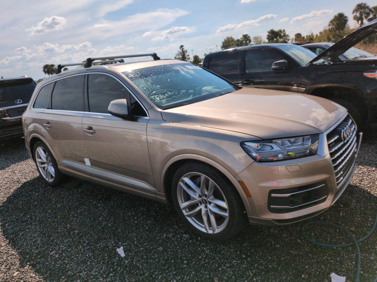 2018 Audi Q7 VIN WA1VABF75JD030912 Copart auction photo, water/flood damage thumbnail 4