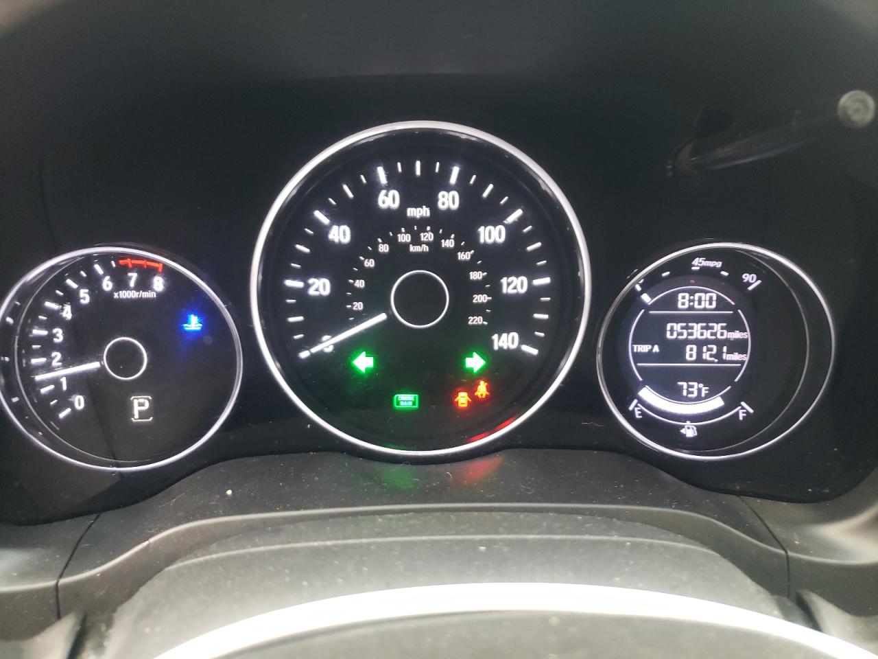 2021 Honda HR-V VIN 3CZRU5H37MM703776 Copart auction photo, rear end / minor dent/scratches damage thumbnail 9