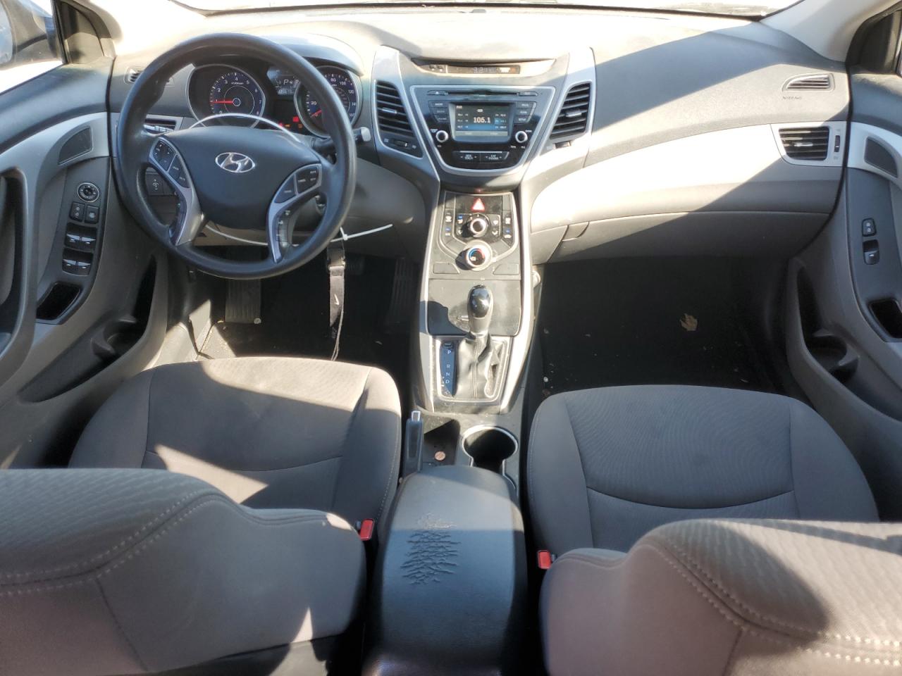 2015 Hyundai Elantra VIN KMHDH4AE9FU415004 Copart auction photo, rear end / minor dent/scratches damage thumbnail 8