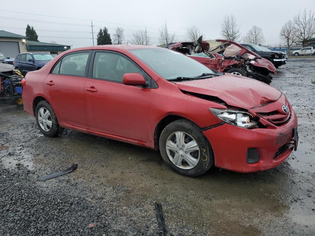 2011 Toyota Corolla VIN JTDBU4EE2BJ094727 Copart auction photo, front end damage thumbnail 4