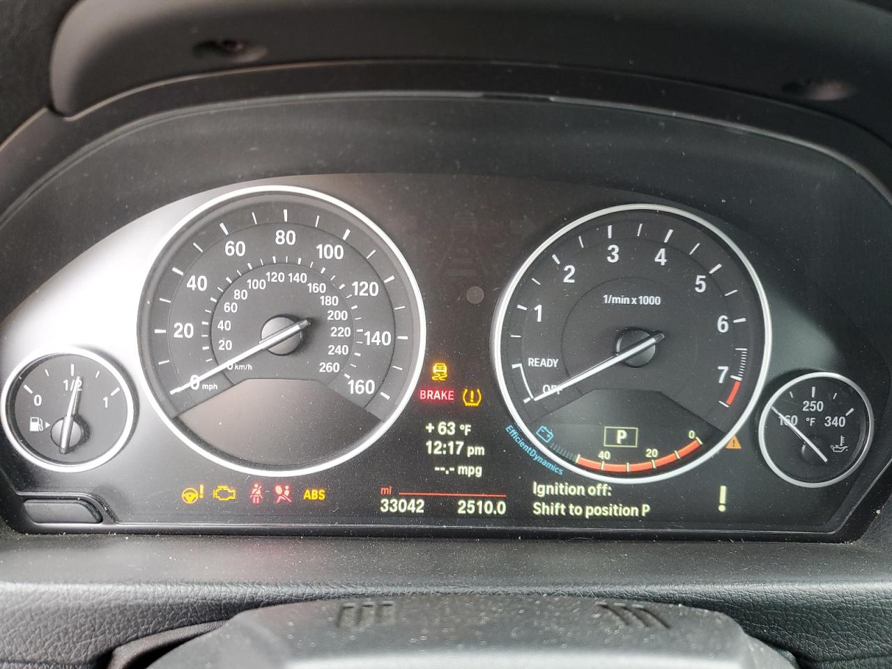 2014 BMW 4er VIN WBA3V7C50EJ873373 Copart auction photo, front end / minor dent/scratches damage thumbnail 9