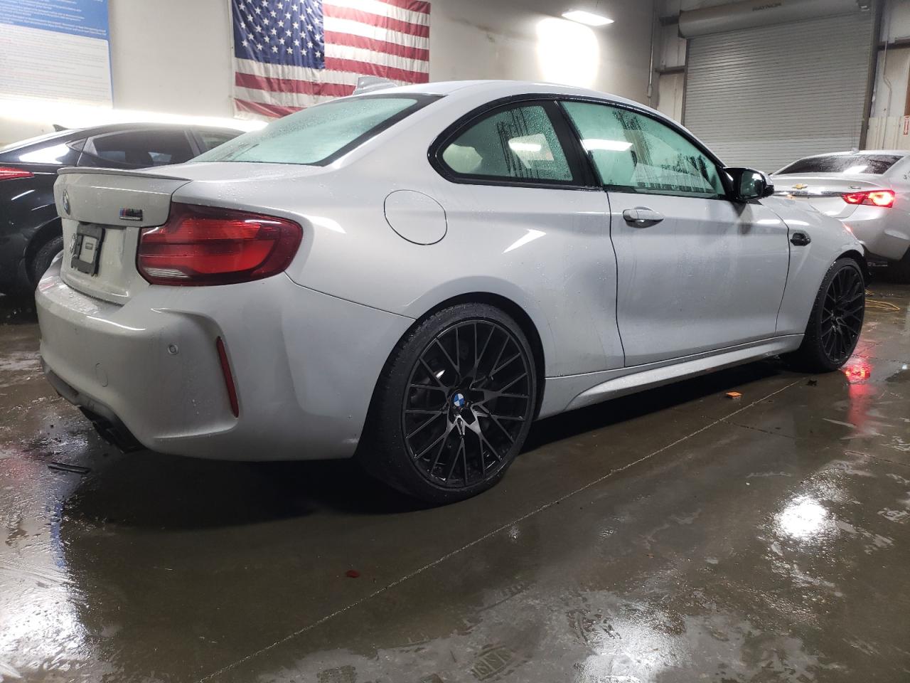 2020 BMW M2 VIN WBS2U7C09L7E14791 Copart auction photo, front end damage thumbnail 3