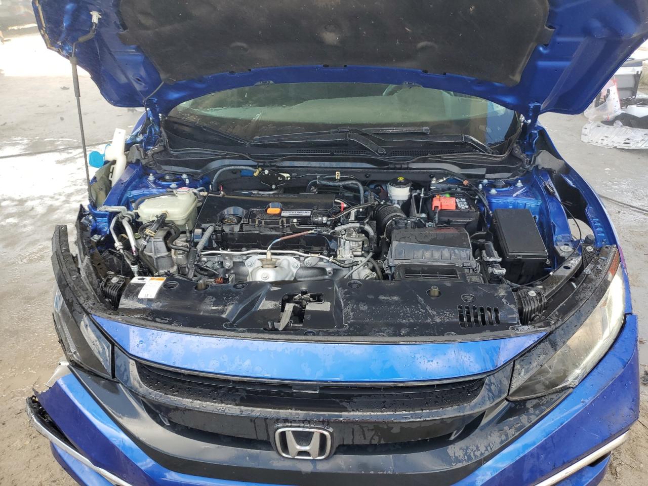 2020 Honda Civic VIN 2HGFC2F63LH602451 Copart auction photo, front end / minor dent/scratches damage thumbnail 11
