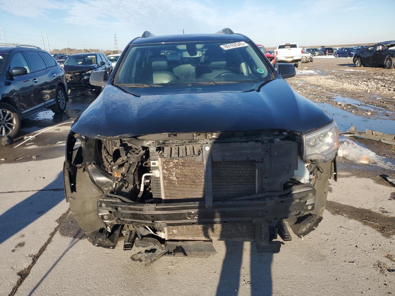 2017 GMC Acadia VIN 1GKKNMLS3HZ181136 Copart auction photo, front end damage thumbnail 5