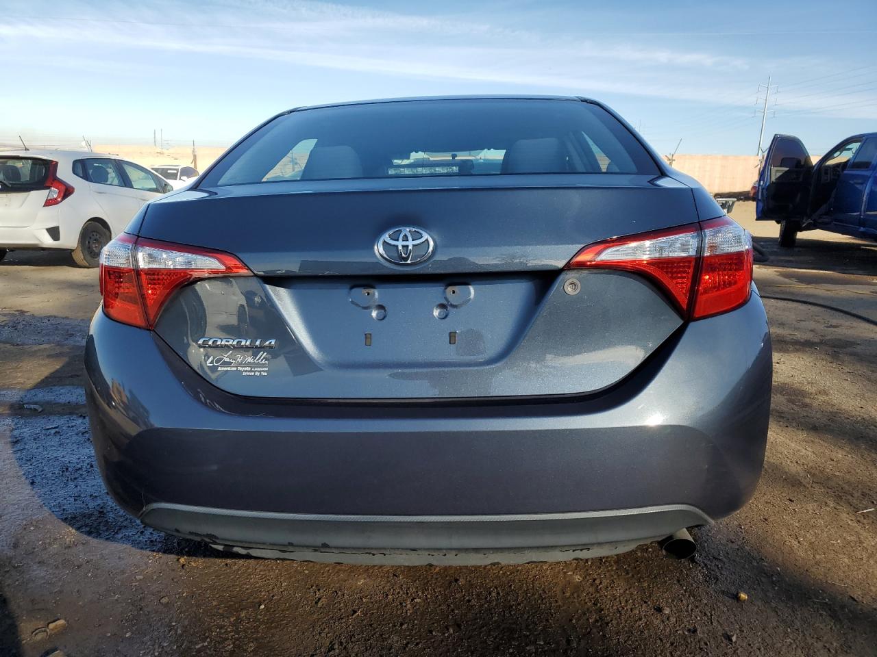 2014 Toyota Corolla VIN 2T1BURHE1EC165456 Copart auction photo, front end damage thumbnail 6