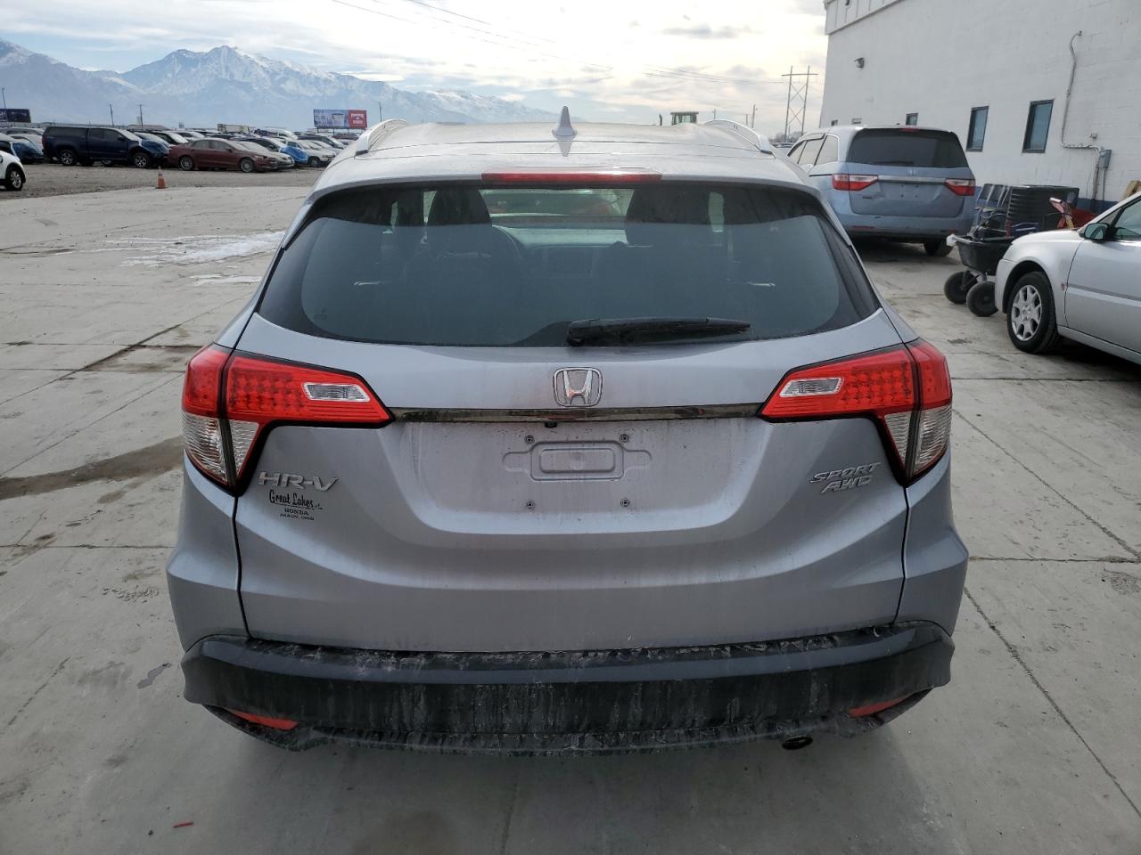 2020 Honda HR-V VIN 3CZRU6H14LG701887 Copart auction photo, front end damage thumbnail 6