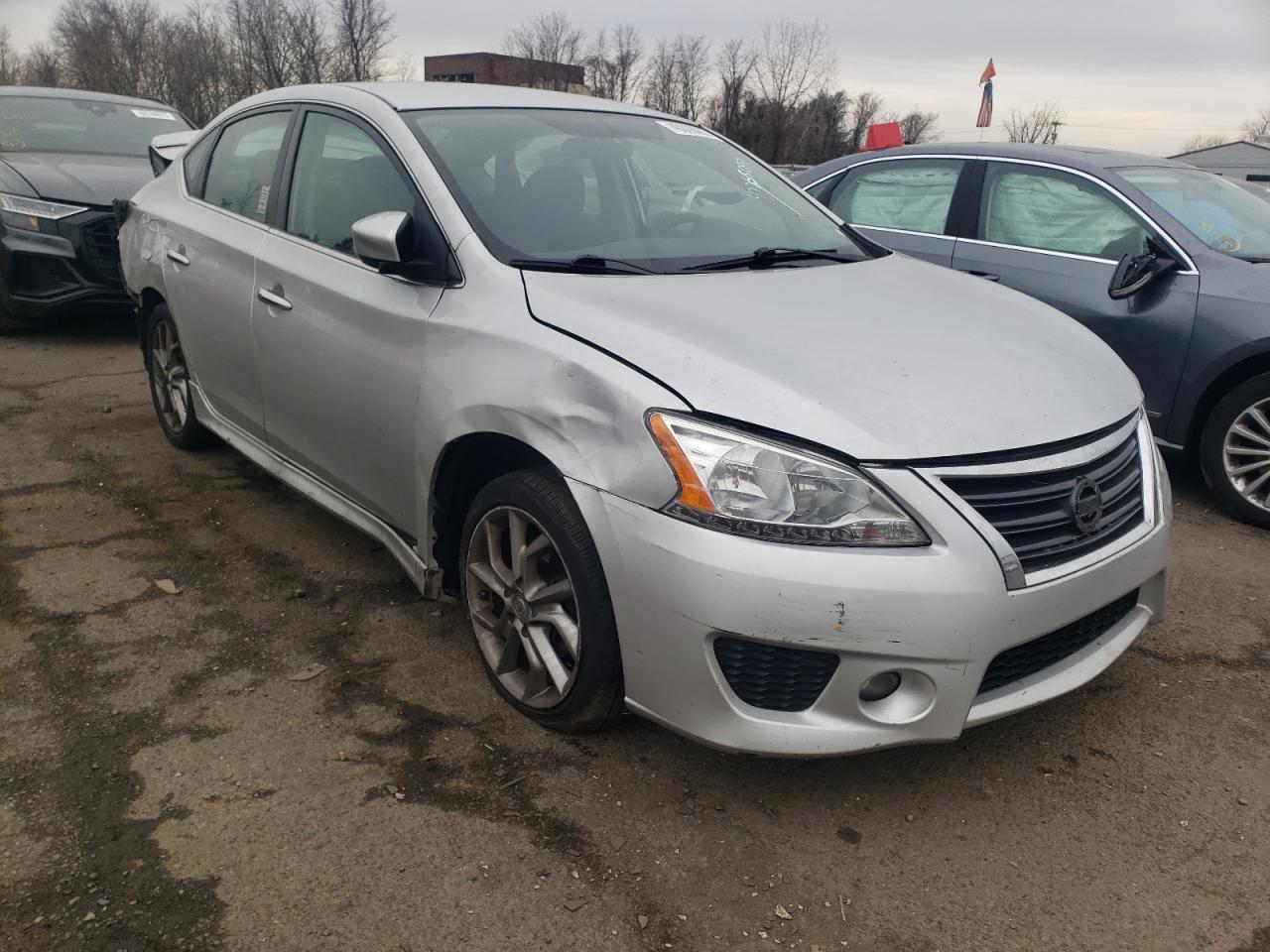 2014 Nissan Sentra VIN 3N1AB7AP6EY235795 Copart auction photo, all over damage thumbnail 4