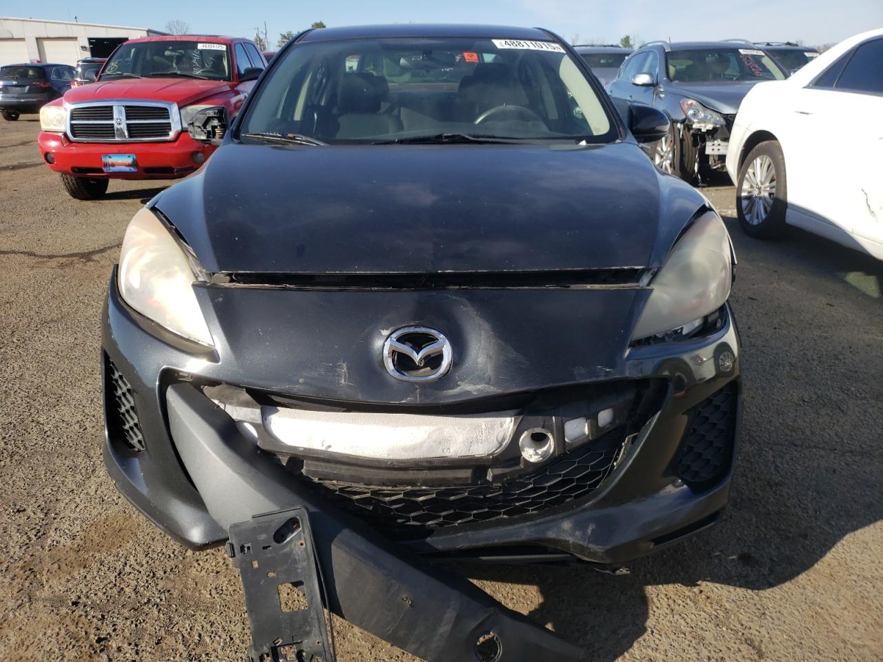 2012 Mazda 3 VIN JM1BL1UG9C1591327 Copart auction photo, front end / minor dent/scratches damage thumbnail 5