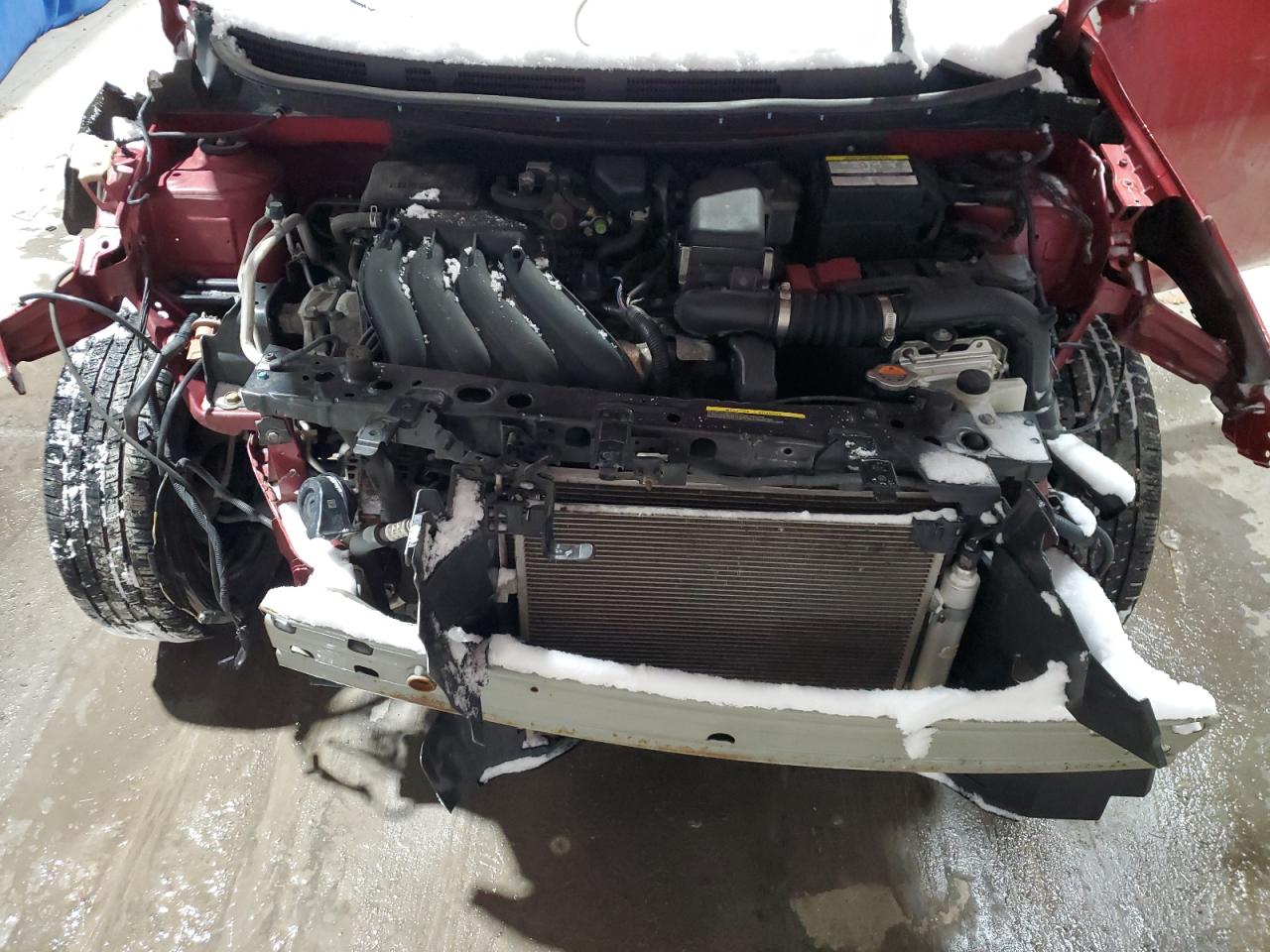 2019 Nissan Versa VIN 3N1CN7AP5KL834700 Copart auction photo, front end / rear end damage thumbnail 11