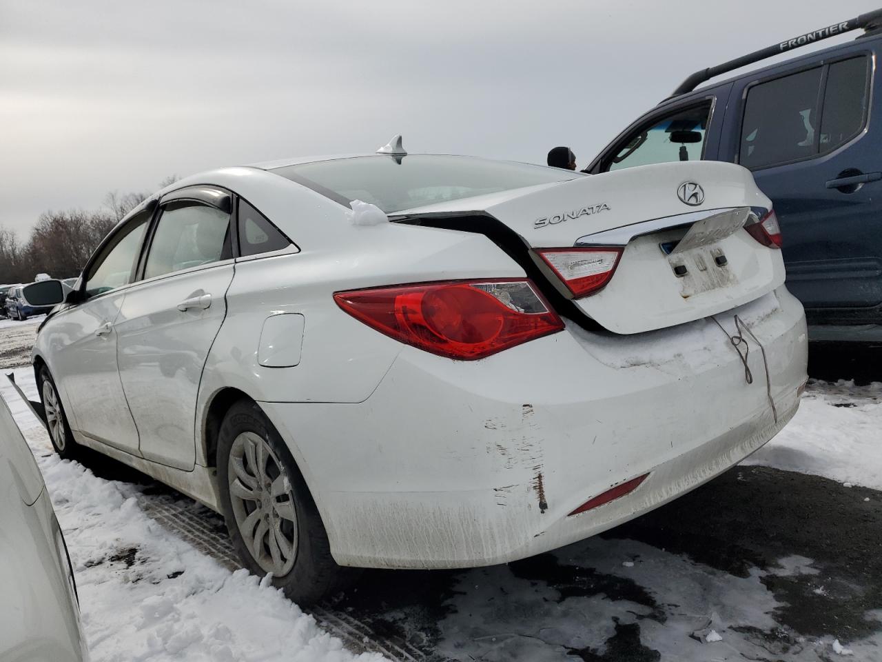 2011 Hyundai Sonata VIN 5NPEB4AC9BH188121 Copart auction photo, front end damage thumbnail 2
